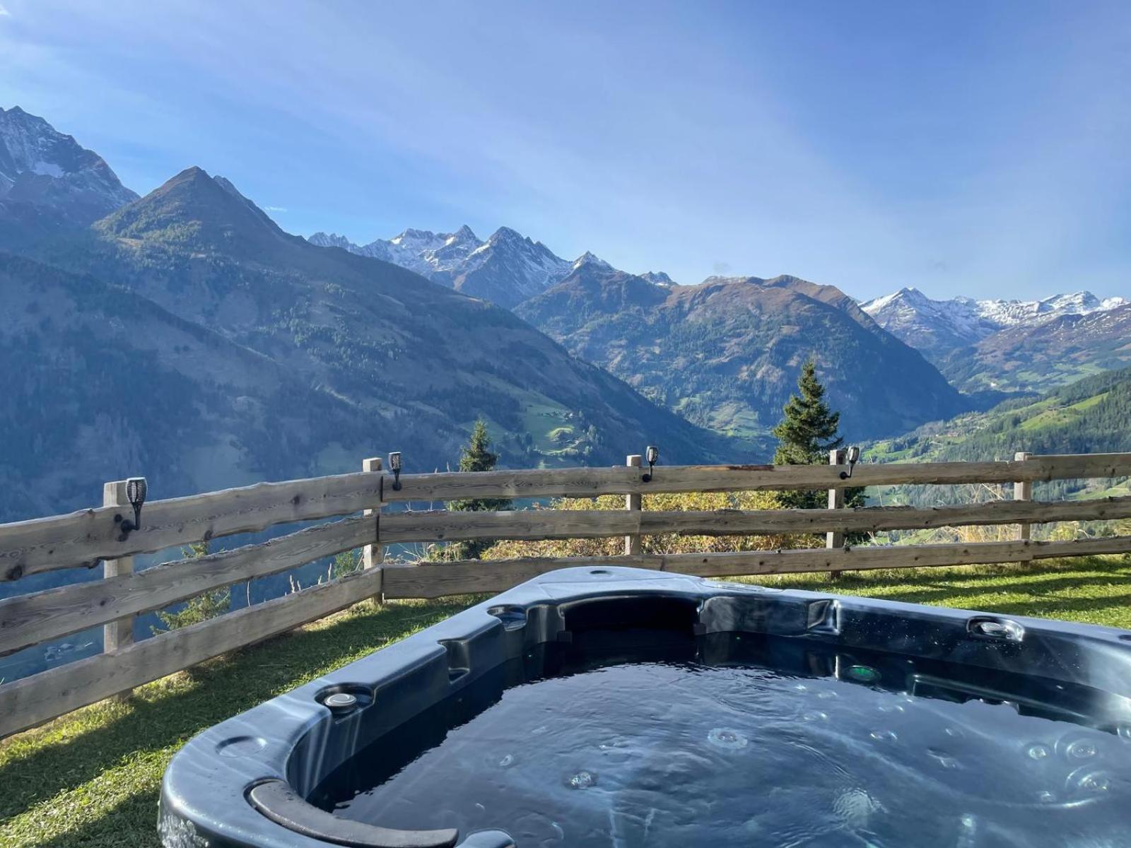 Panorama Berg Chalet Grosskirchheim Bagian luar foto